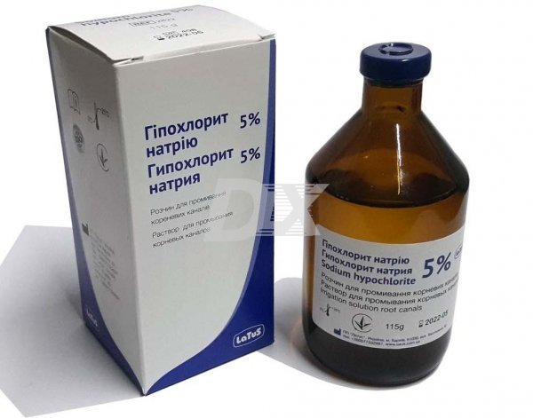 Гіпохлорит натрію 5% 115 мл - фотография . Купить с доставкой в интернет магазине Dlx.ua.
