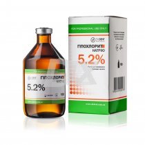 Гипохлорит натрия 5.2% 100 мл