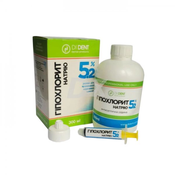Гіпохлорит натрію 5.2% 300 мл - фотография . Купить с доставкой в интернет магазине Dlx.ua.