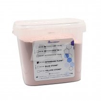 Гіпс INTERBASE FLOW (тип 3) теракотовий 1 кг, INTERDENT 880