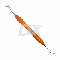 Гладилка моделировочная с силиконовой ручкой (оранжевая)