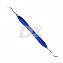 Гладилка моделировочная с силиконовой ручкой (синяя)