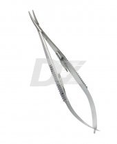 Иглодержатель Castroviejo изогнутый 14 см