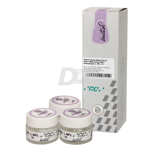 INITIAL IQ LP ONE Lustre Paste, Neutral Fluo 12 г - фотография . Купить с доставкой в интернет магазине Dlx.ua.