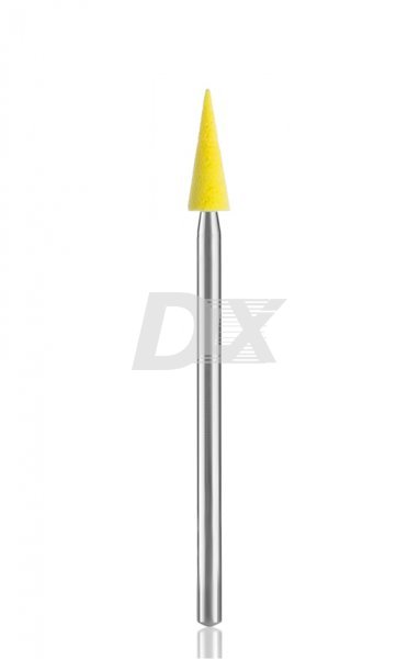Камінь карборундовий жовтий конус гострий B9 - фотография . Купить с доставкой в интернет магазине Dlx.ua.