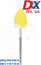 Камінь карборундовий жовтий широкий конус A1