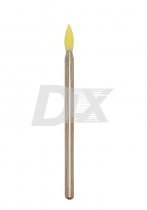 Камень карборундовый желтый пламя 021