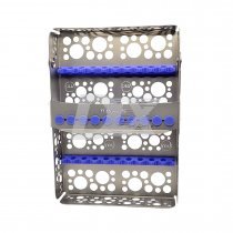 Кассета для стерилизации (10 инструментов) синяя SIM 80/c/10