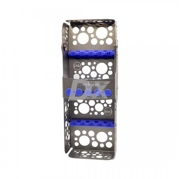 Касета для стерилізації (5 інструментів) синя SIM 80/c/5 - фото . Купити з доставкою в інтернет магазині Dlx.ua.