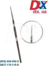 Пензель для кераміки Kolinsky №2 кругла ручка ER2AC02