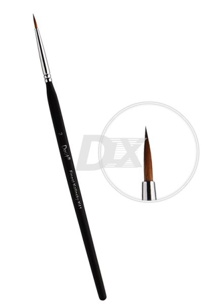 Пензель для кераміки Kolinsky №2 тригранна ручка ER2AB02 - фотография . Купить с доставкой в интернет магазине Dlx.ua.