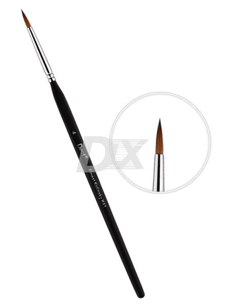 Пензель для кераміки Kolinsky №4 тригранна ручка ER2AB04 - фотография . Купить с доставкой в интернет магазине Dlx.ua.