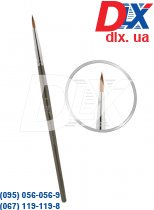 Кисть для керамики Kolinsky №5 круглая ручка ER2AC05