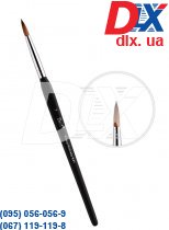 Пензель для кераміки Kolinsky №7 тригранна ручка ER2AB07