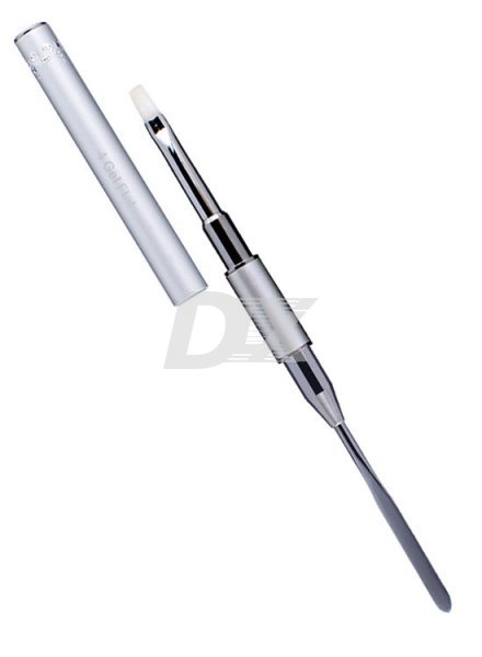 Пензель подвійний для гелю плоска/шпатель ER05HV03M - фото . Купити з доставкою в інтернет магазині Dlx.ua.