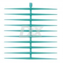 Кламерні профілі GEO самоклеючі кільцеві прямі 200 шт 6383004