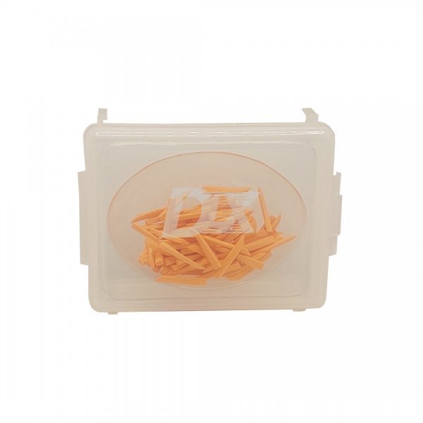 Клини дерев'яні оранжеві XS 12-10039 100 шт - фото . Купити з доставкою в інтернет магазині Dlx.ua.