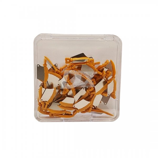 Клини із захистом помаранчеві M 12-10042 50 шт - фотография . Купить с доставкой в интернет магазине Dlx.ua.