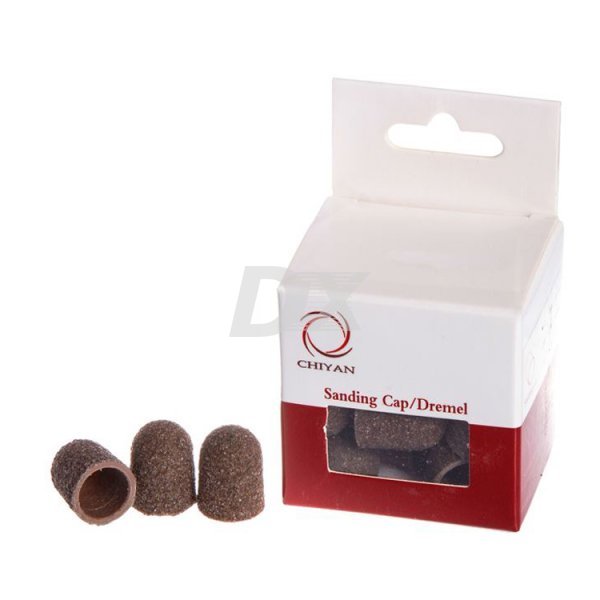 Ковпачок CHIYAN шліфувальний пісочний коричневий d-10 мм грубий абразив 20 шт - фото . Купити з доставкою в інтернет магазині Dlx.ua.