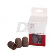 Ковпачок CHIYAN шліфувальний пісочний коричневий d-16 мм грубий абразив 10 шт