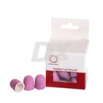 Ковпачок CHIYAN шліфувальний пісочний рожевий d-10 мм дрібний абразив 20 шт