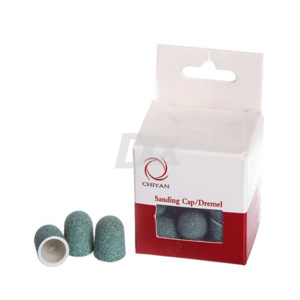 Ковпачок CHIYAN шліфувальний пісочний зелений d-10 мм середній абразив 20 шт - фото . Купити з доставкою в інтернет магазині Dlx.ua.