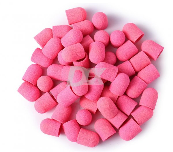 Ковпачок шліфувальний на пластиковій основі рожевий d-13 мм дрібний абразив 10 шт - фотография . Купить с доставкой в интернет магазине Dlx.ua.