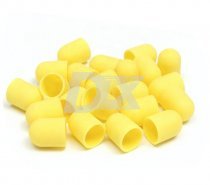 Ковпачок шліфувальний на пластиковій основі жовтий d-10 мм дуже дрібний абразив 10 шт