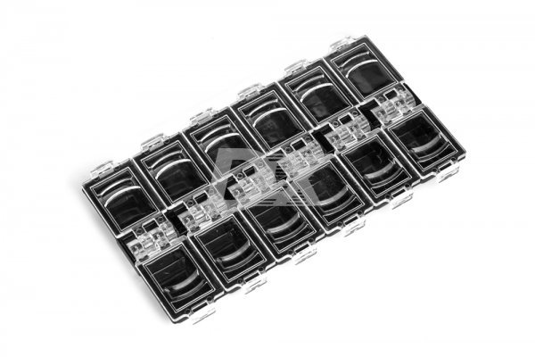 Контейнер малий на 12 комірок чорний - фотография . Купить с доставкой в интернет магазине Dlx.ua.