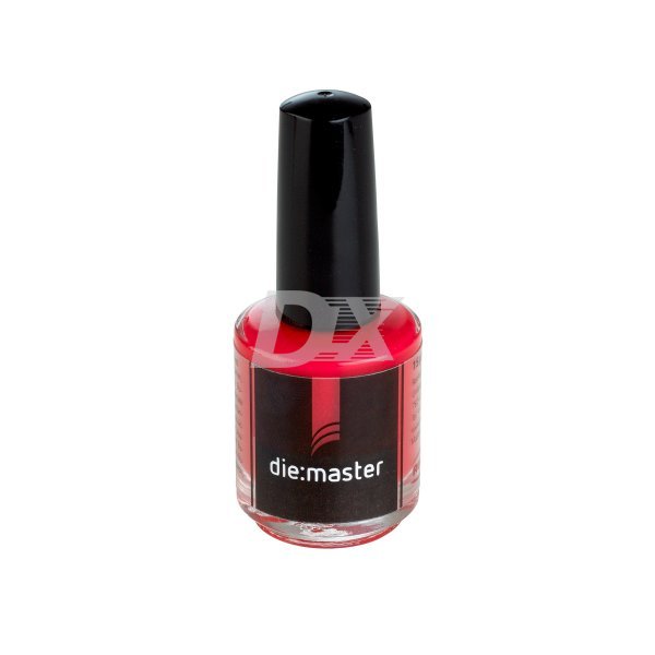 Лак для штампиків die:master red 15 мкм червоний 15 мл 19560200 - фотография . Купить с доставкой в интернет магазине Dlx.ua.