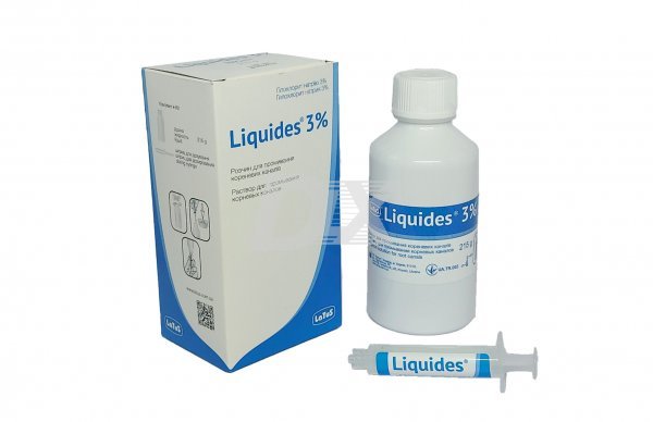 Ліквідез (Liquides) 3% гіпохлорит натрію 215 мл - фотография . Купить с доставкой в интернет магазине Dlx.ua.