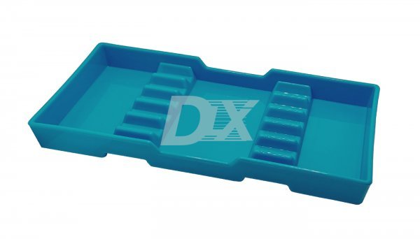 Лоток для інструментів пластиковий, який автоклавується, 653-16A синій - фотография . Купить с доставкой в интернет магазине Dlx.ua.