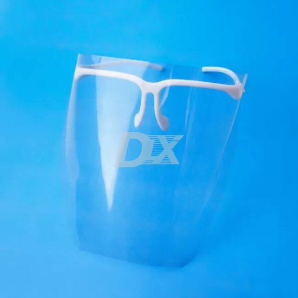 Маска захисна з оправою + 10 щитків Білий - фото . Купити з доставкою в інтернет магазині Dlx.ua.