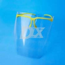 Маска захисна з оправою + 10 щитків Салатовий