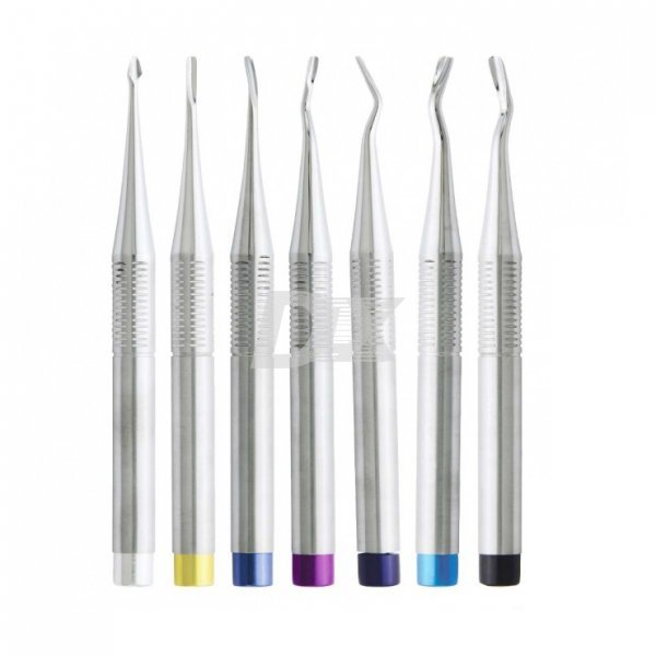 Набір елеваторів кореневих PDL з титановим покриттям для мікрохірургії DE-366 7 шт - фото . Купити з доставкою в інтернет магазині Dlx.ua.