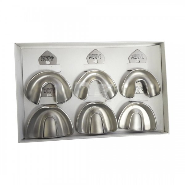 Набір відбиткових ложок неперфорованих для беззубої челюсті DE-1756 - фото . Купити з доставкою в інтернет магазині Dlx.ua.