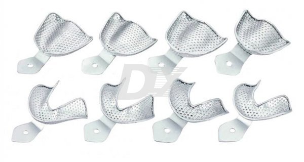 Набір відбиткових ложок перфорованих для беззубої челюсті DE-1753 - фотография . Купить с доставкой в интернет магазине Dlx.ua.