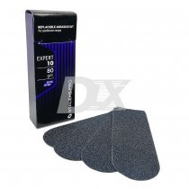 Набір змінних файлів DFE-10-80 для педикюрної терки 80 грит 30 шт