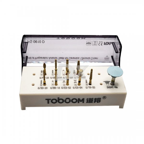 Набір турбінних борів для препарування під кераміку та цирконій ANTERIOR FG0610D - фото . Купити з доставкою в інтернет магазині Dlx.ua.