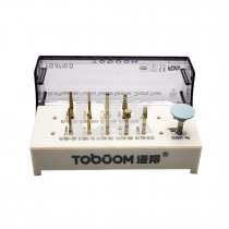 Набір турбінних борів для препарування під кераміку та цирконій POSTERIOR FG0710D