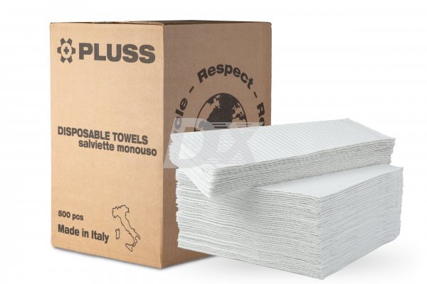 Нагрудники PLUSS тришарові 500 шт білі - фотография . Купить с доставкой в интернет магазине Dlx.ua.