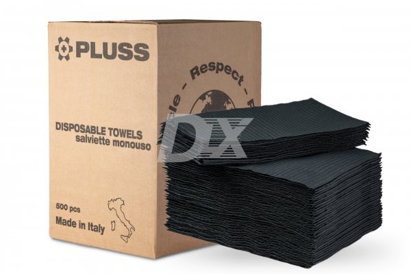 Нагрудники PLUSS тришарові 500 шт чорні - фото . Купити з доставкою в інтернет магазині Dlx.ua.