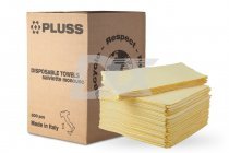 Нагрудники PLUSS тришарові 500 шт жовті