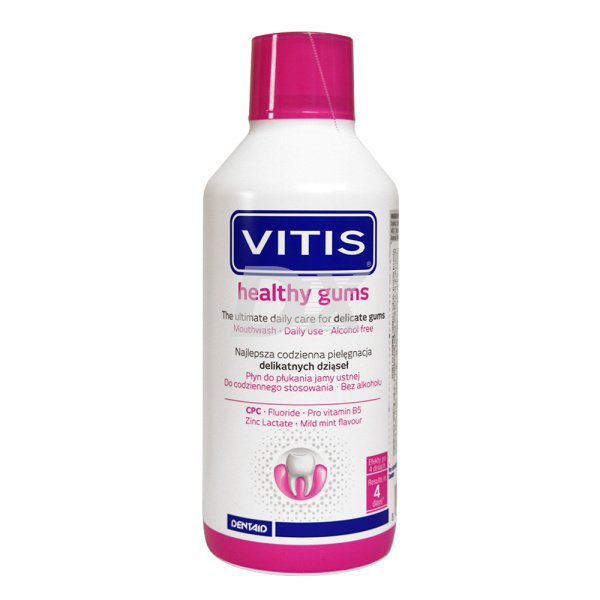 Ополіскувач VITIS HEALTHY GUMS 500 мл - фотография . Купить с доставкой в интернет магазине Dlx.ua.