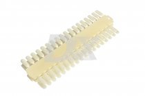 Палитра двойная для лаков на 72 цвета белая 1 шт