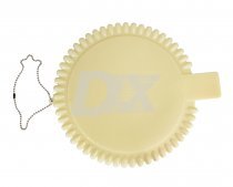 Палитра - подсолнух для лаков на 50 цветов белая 1 шт