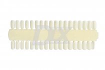 Палитра прямая для лаков на 36 цвета белая 1 шт