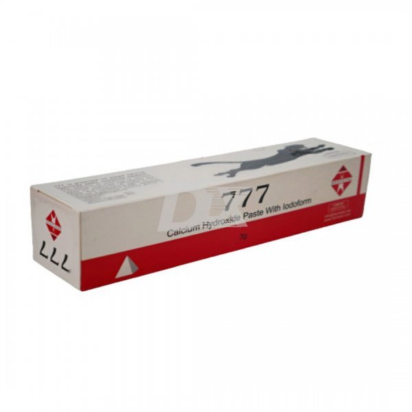 Паста гідроксид кальцію з йодоформом 777 (Calcium Hydroxide Paste) 3 г - фото . Купити з доставкою в інтернет магазині Dlx.ua.