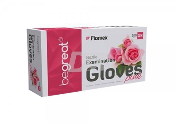 Рукавички нітрилові Begreat ніжно-рожеві 50 пар - фотография . Купить с доставкой в интернет магазине Dlx.ua.