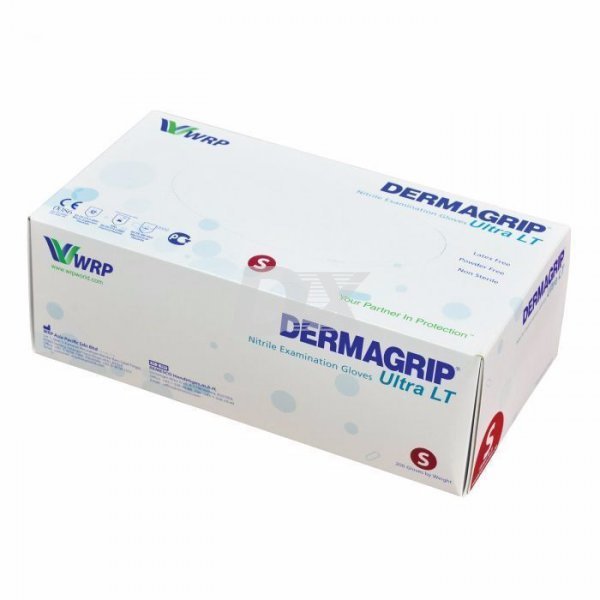 Рукавички нітрилові Dermagrip Ultra LT 100 пар сині - фото . Купити з доставкою в інтернет магазині Dlx.ua.